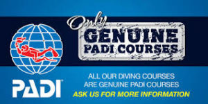 Genuine PADI Courses at Dive Funatics